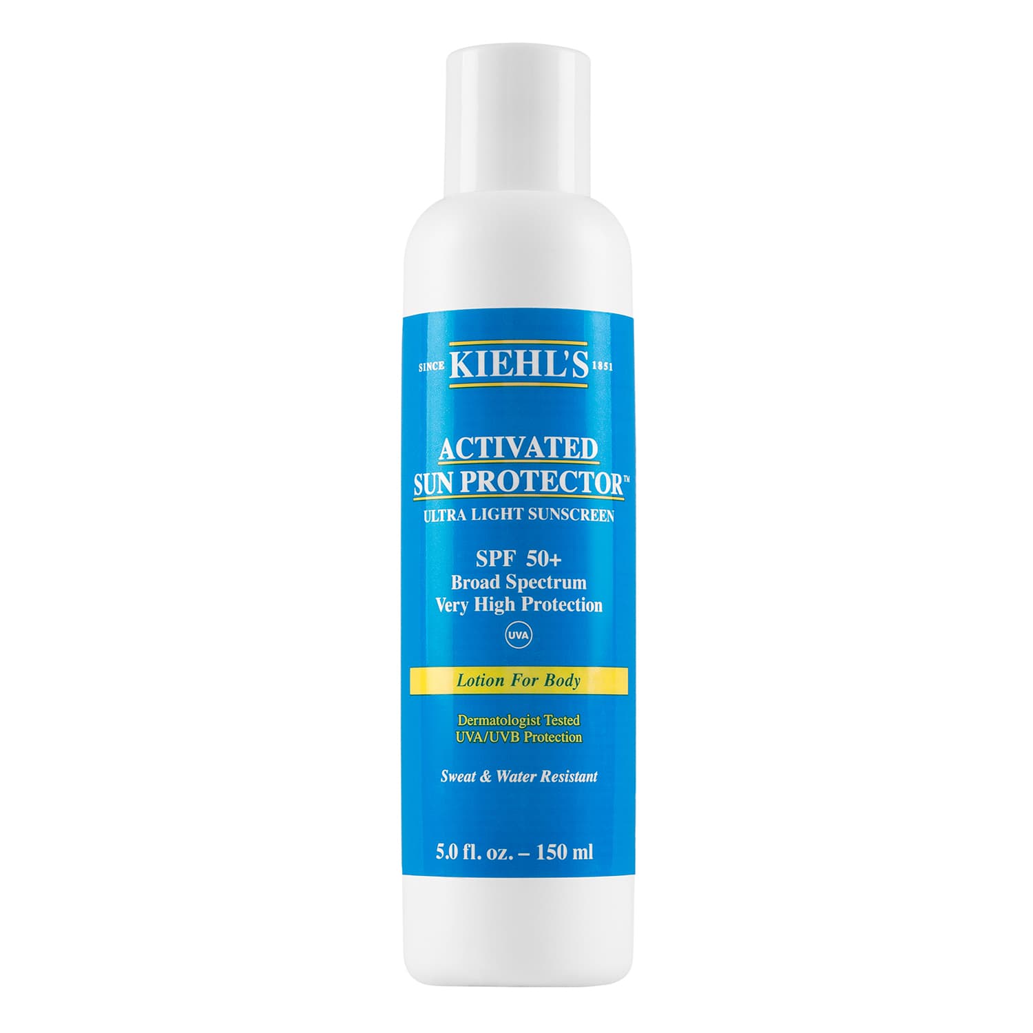 Activated sun protector spf 50 plus 150ml