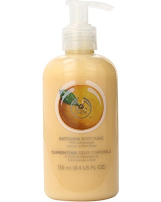 The body shop satsuma puree body lotion 8 4 fluid ounce packaging may vary