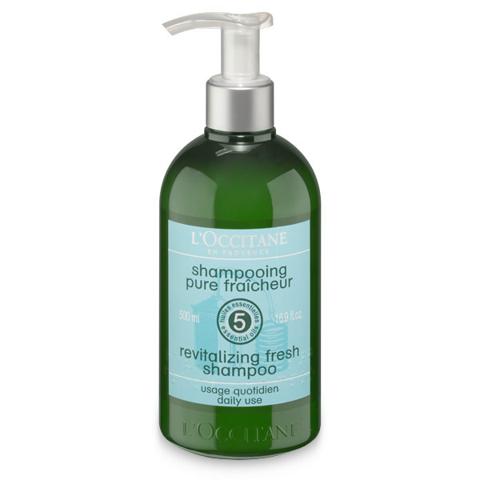 Dau goi loccitane aromachologie revitalizing fresh shampoo 500ml large