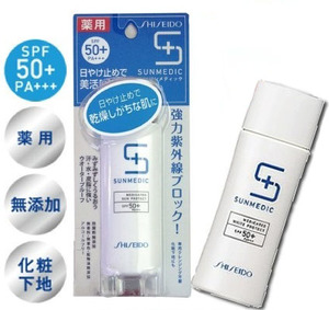 Medium kem chong nang shiseido sunmedic white project spf50 pa