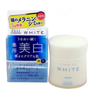 Kem dưỡng trắng da Kose Moisture Mild White