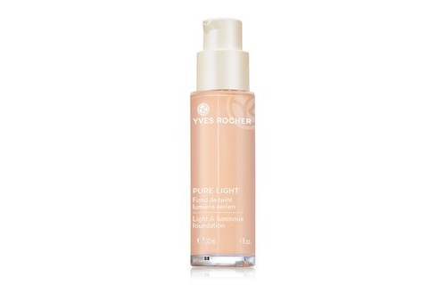 Kem nen yves rocher pure light luminous foundation rose