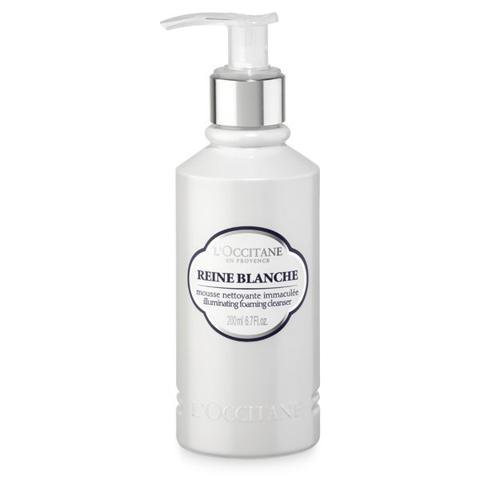  trang da l occitane reine blanche illuminating foaming cleanser 200ml large