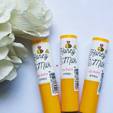 Honey milk lip balm apieu 2 2