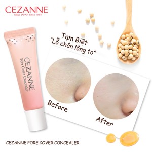 Kem che khuyết điểm Cezanne Pore Cover Concealer
