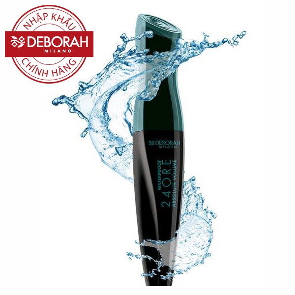 Mascara 24 ore absolute volume waterproof black