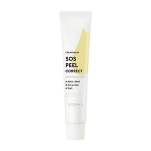 Mặt nạ rửa Missha SOS Peel Correct Cream Mask