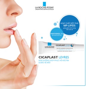 Kem Dưỡng Môi Phục Hồi Độ Ẩm & Bảo Vệ Môi La Roche-Posay Cicaplast Lips
