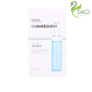 Medium mat na missha mascure sheet guaiazulene 1