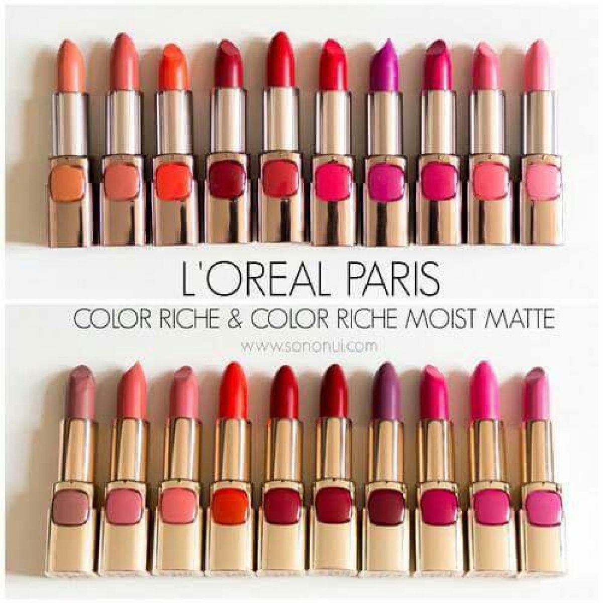 Son Lì Mịn Môi L'Oreal Color Riche Moist Matte