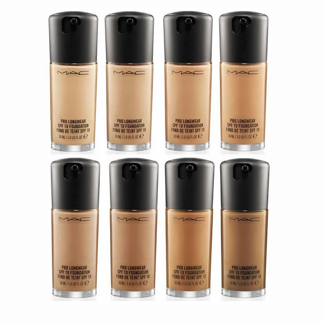 Mac pro longwear foundations