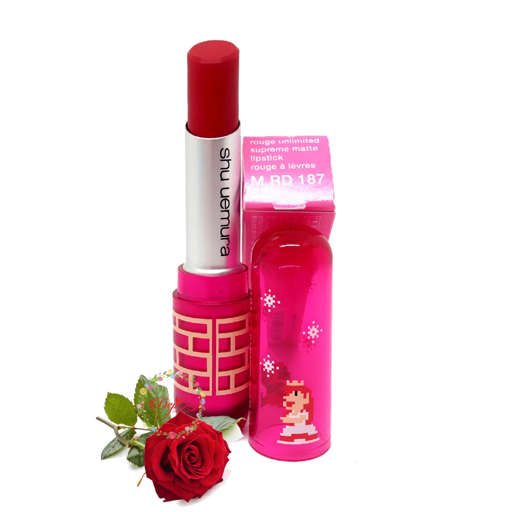 Son môi sheer shine mới Rouge Unlimited Sheer Shine bộ sưu tập Mario