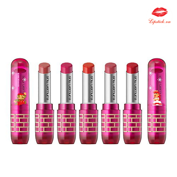 Son môi sheer shine mới Rouge Unlimited Sheer Shine bộ sưu tập Mario