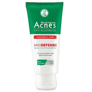 Acnes Anti-Blackhead Cleanser & Mask – Kem rửa mặt và mặt nạ loại bỏ, ngăn ngừa mụn đầu đen
