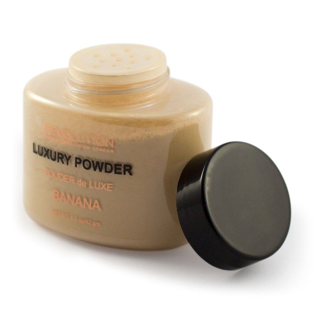 Phấn phủ bột Makeup Revolution Luxury Powder Banana