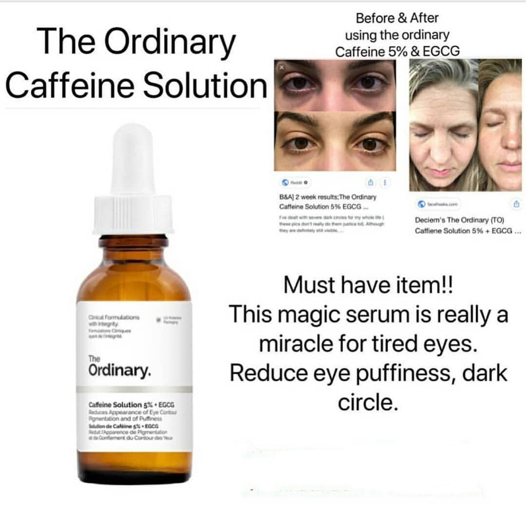 Serum The Ordinary Caffeine Solution 5% + EGCG