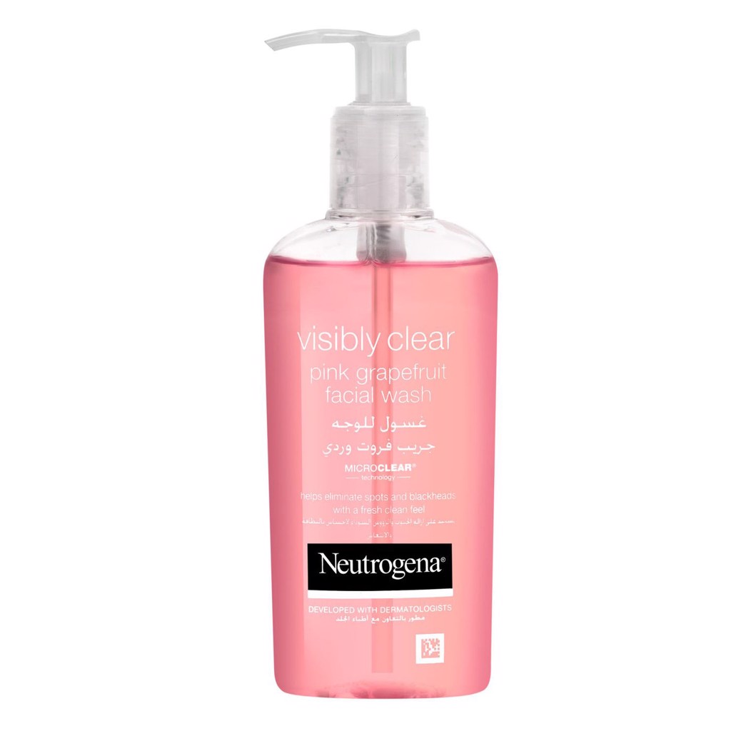 Visibly clear pink grapefruit facial cleanser 200 ml