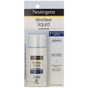 Kem chống nắng Neutrogena Ultra Sheer Liquid Sunscreen Broad Spectrum SPF 70