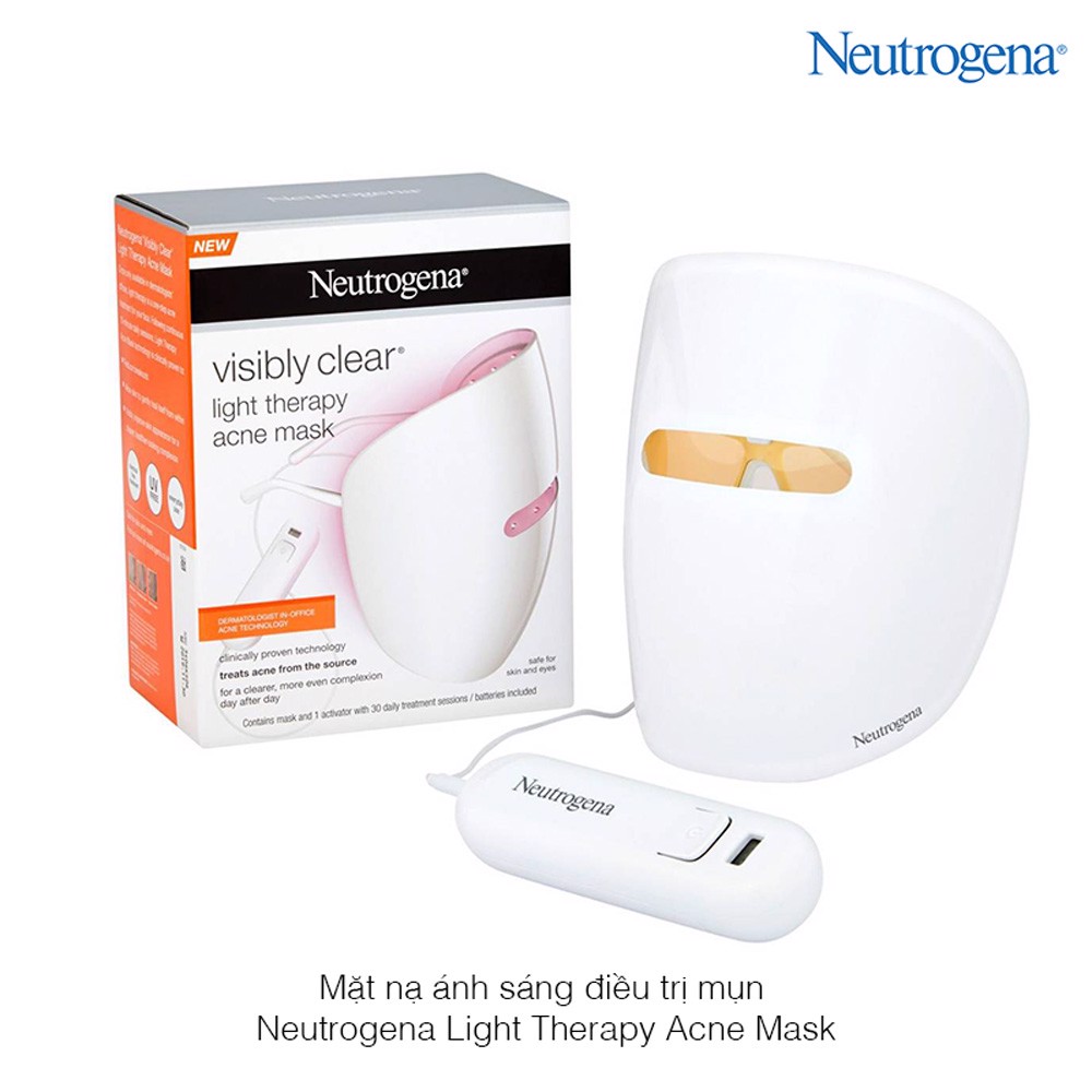 Mat nan anh sang neutrogena light therapy acne mask master