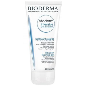 Gel rửa mặt dành cho da rất khô và da nhạy cảm dị ứng BIODERMA Atoderm Intensive Gel Moussant