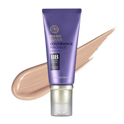 Kem nen da nang the face shop magic cover bb cream spf20 pa 2