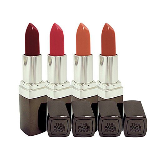 The face shop black label lipstick 3.5g korean cosmetic skincare shop malaysia singapore indonesia