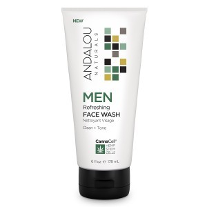 Medium andalou cannacell mens skin care refreshing face wash