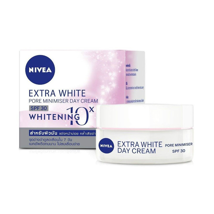 Nivea extra white day cream spf30