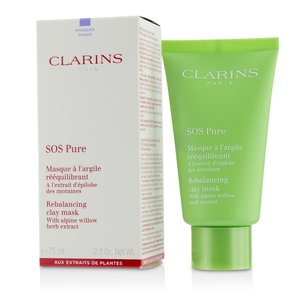 SOS Pure Relabancing Clay Mask with alpine willow herb extract