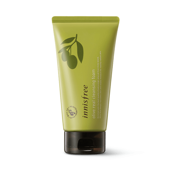 Sua rua mat tu olive innisfree olive real cleansing foam