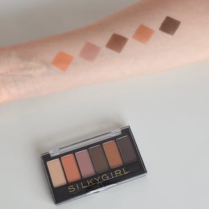 Phấn Mắt SILKYGIRL Earthy Truly Nude Eye Shadow Palette