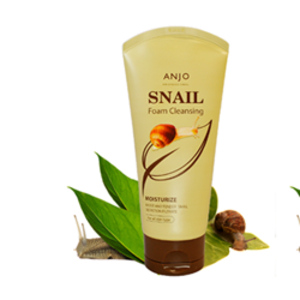 Sữa rửa mặt dưỡng ẩm từ ốc sên anjo snail foam 