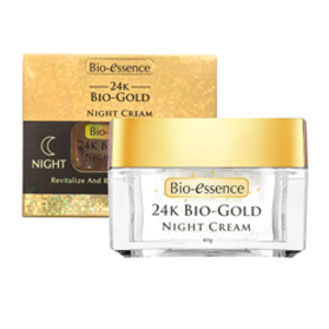 Kem dưỡng chống lão hóa Bio-Essence 24K Gold Night Cream 