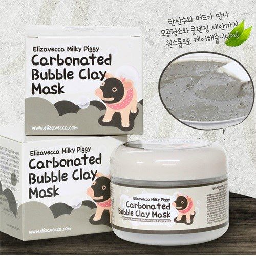 Mat na thai doc khu chi bi heo carbonated bubble clay mask 1