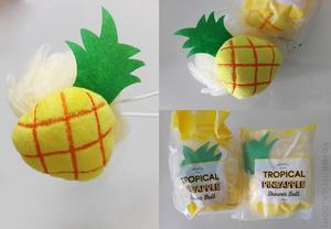 Bông Tắm Etude House Tropical Pineapple Shower Ball