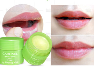 Mặt Nạ Ngủ Môi Mini Care: Nel Lime Lip Sleeping Mask