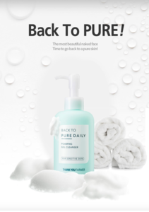 Sữa rửa mặt Back To Pure Daily Foaming Gel Cleanser 