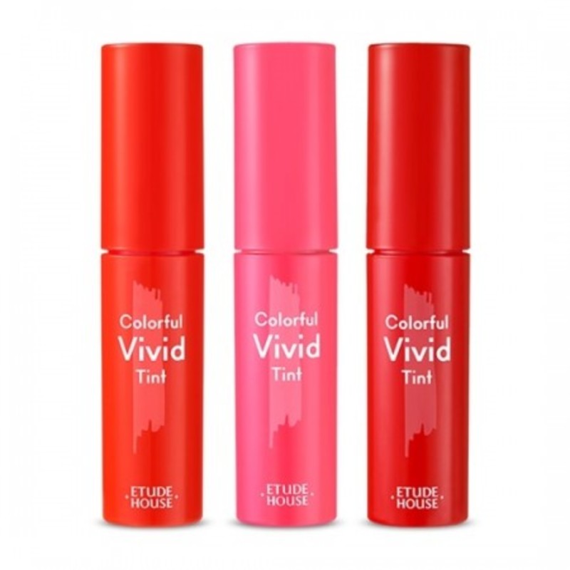 Тинт 04. Etude House тинт. Блеск для губ Etude. Etude House colorful Tattoo Tint. Lip Color Tint.