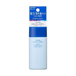Medium sua duong chong nang shiseido aqualabel perfect protect milk uv spf50 pa