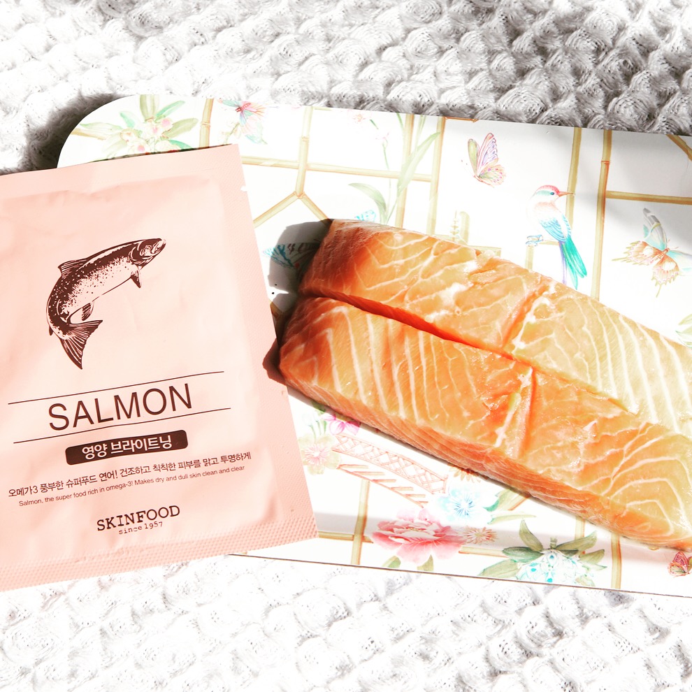 Skinfood beauty in a food salmon sheet mask