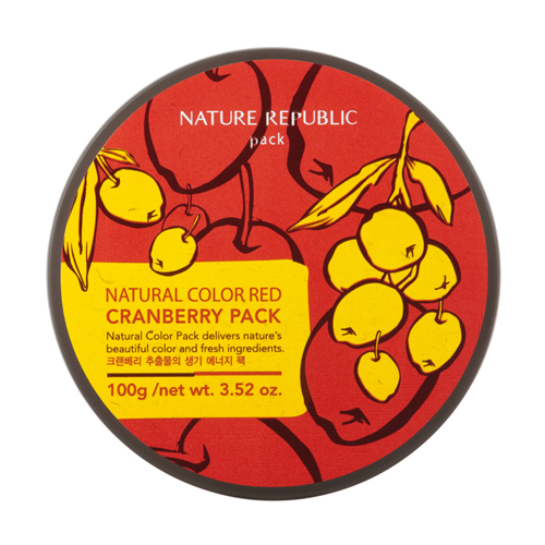 Natural color red cranberry pack 100g 5900