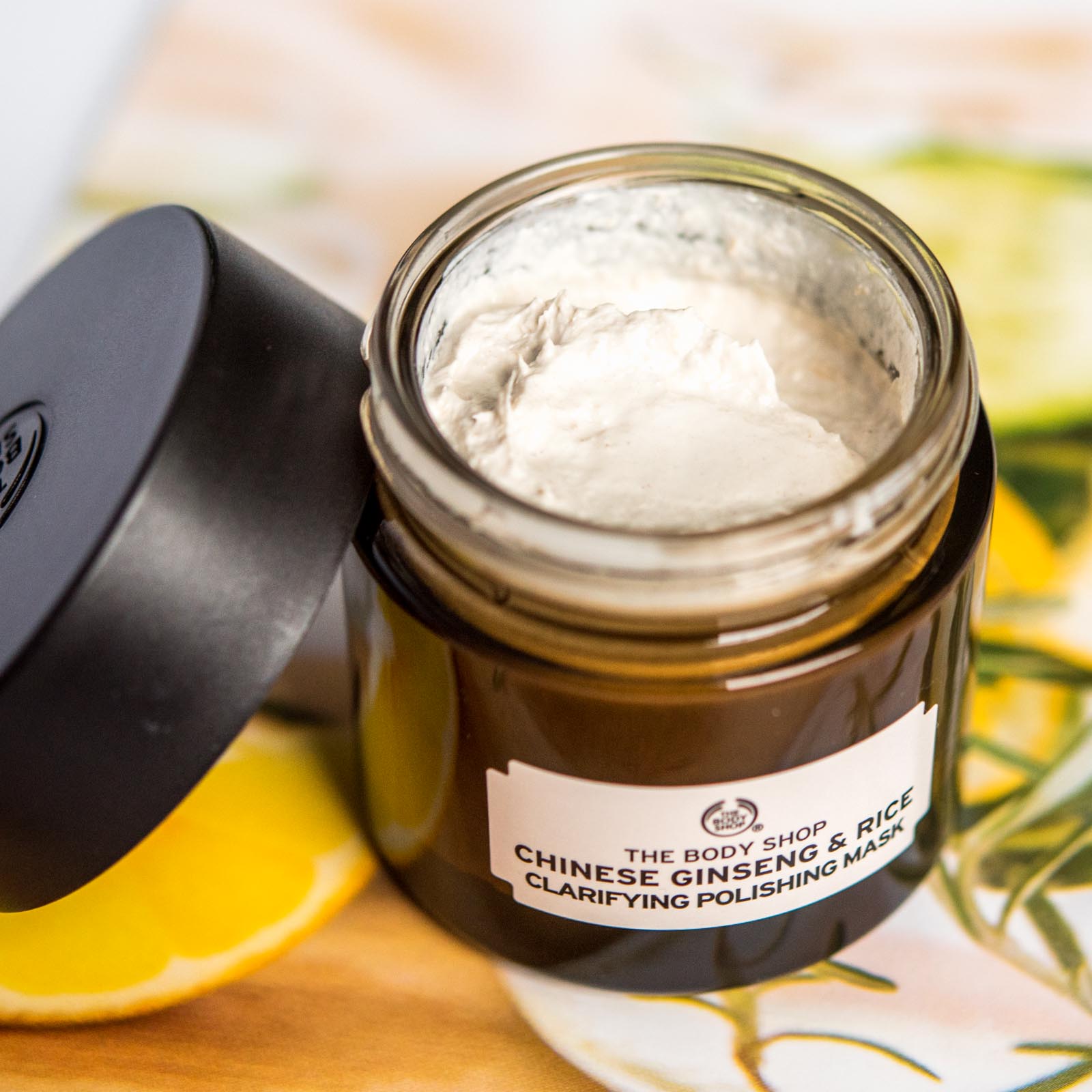 The body shop chinese ginseng rice clarifying polishing mask review 2 of 4