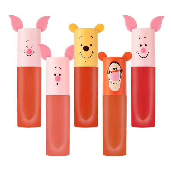 Son Tint ETUDE HOUSE HAPPY WITH PIGLET COLOR IN LIQUID LIPS AIR MOUSSE - RD301