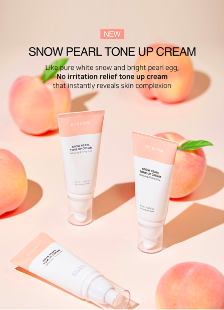 Kem Lót By Ecom Snow Pearl Tone Up Cream 
