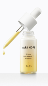 Tinh Chất Dưỡng Trắng, Làm Mờ Thâm VARI:HOPE 8 Days Pure Vitamin C Ampoule Plus.