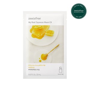 Mask PHỤC HỒI DA TỪ MẬT ONG INNISFREE MY REAL SQUEEZE MASK - HONEY .